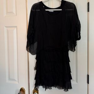 Boutique little black dress wear 3 ways size large